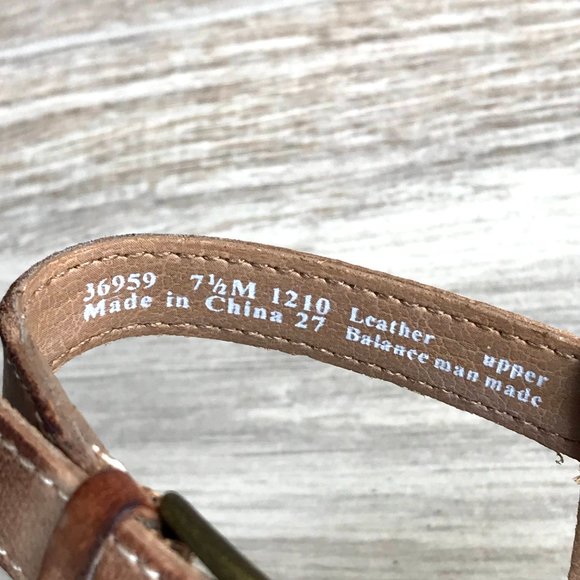 NWT Clarks Holly Pearl Beige Wedge Sandals 07.5M - Picture 6 of 9